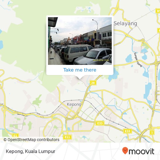 Kepong map