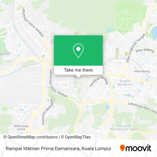 Rampai Idaman Prima Damansara map