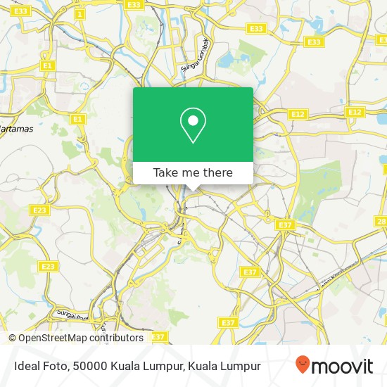 Ideal Foto, 50000 Kuala Lumpur map