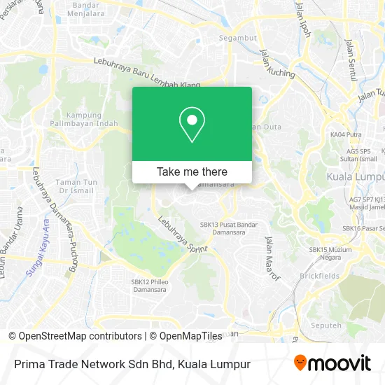 Prima Trade Network Sdn Bhd map