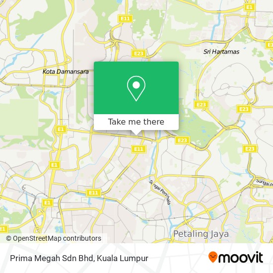 Prima Megah Sdn Bhd map