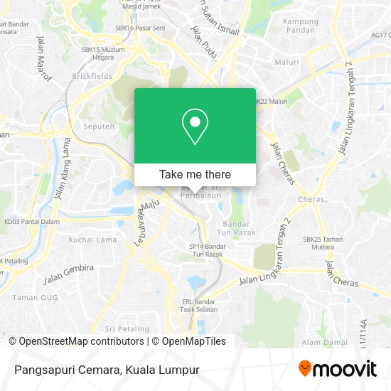 Pangsapuri Cemara map