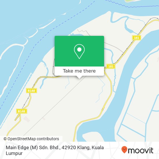 Main Edge (M) Sdn. Bhd., 42920 Klang map