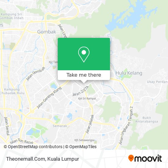 Theonemall.Com map