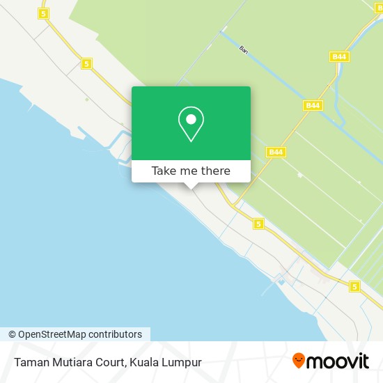 Taman Mutiara Court map