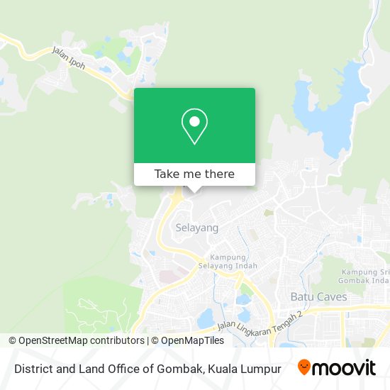 Peta District and Land Office of Gombak