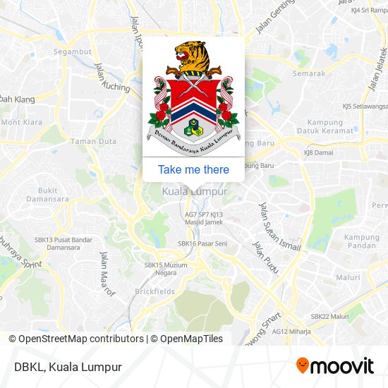 DBKL map