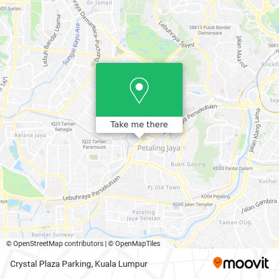 Crystal Plaza Parking map