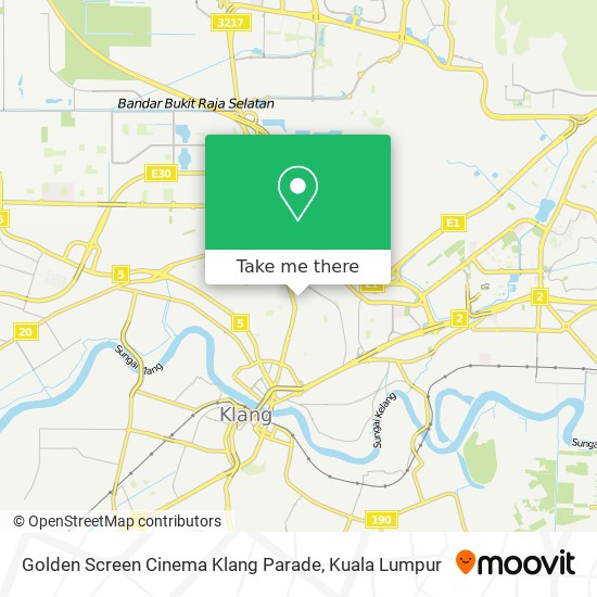 Peta Golden Screen Cinema Klang Parade