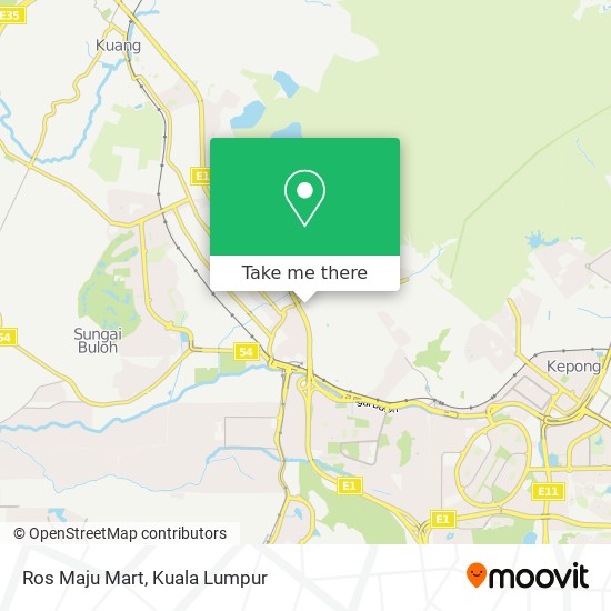 Ros Maju Mart map