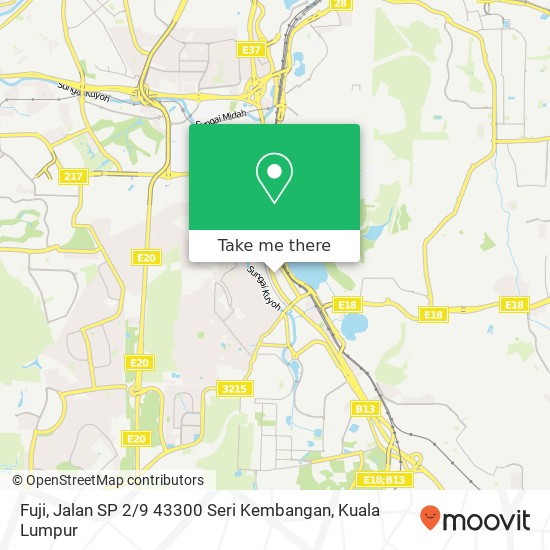 Peta Fuji, Jalan SP 2 / 9 43300 Seri Kembangan