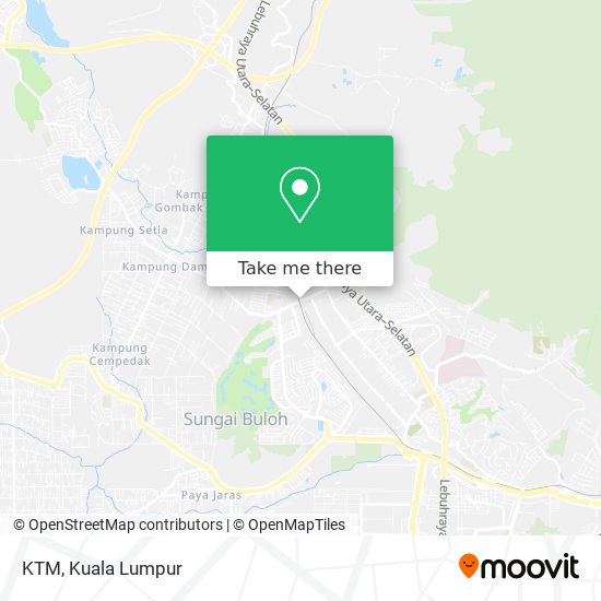 KTM map