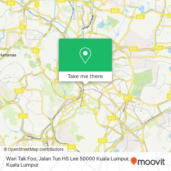 Wan Tak Foo, Jalan Tun HS Lee 50000 Kuala Lumpur map