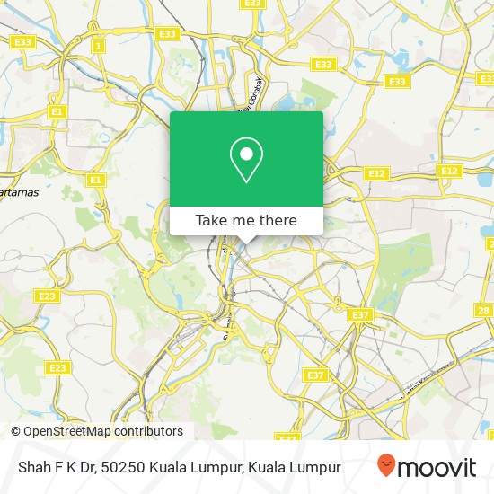 Shah F K Dr, 50250 Kuala Lumpur map
