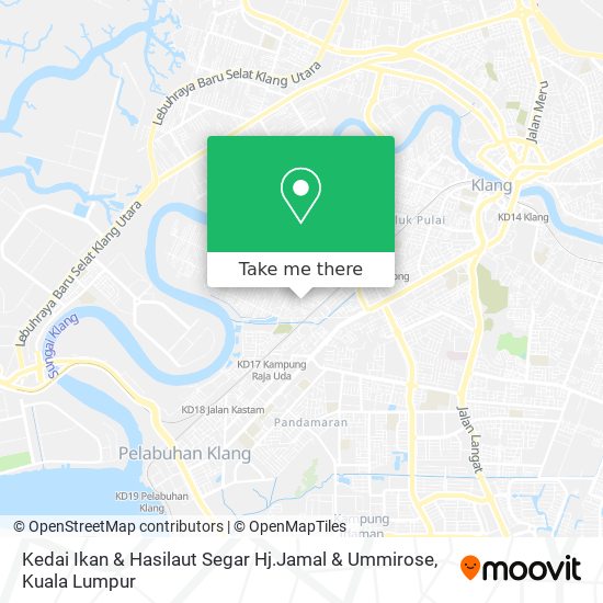 Kedai Ikan & Hasilaut Segar Hj.Jamal & Ummirose map