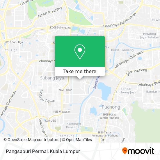 Pangsapuri Permai map