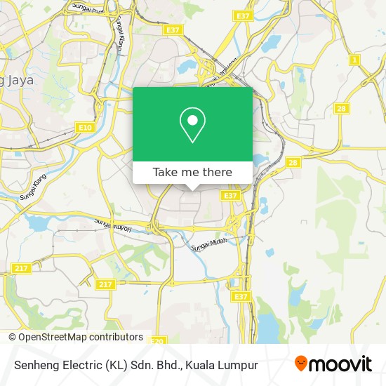 Senheng Electric (KL) Sdn. Bhd. map