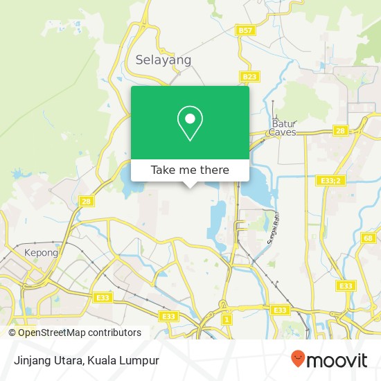 Jinjang Utara map