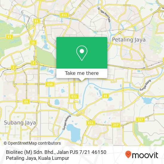 Biolitec (M) Sdn. Bhd., Jalan PJS 7 / 21 46150 Petaling Jaya map