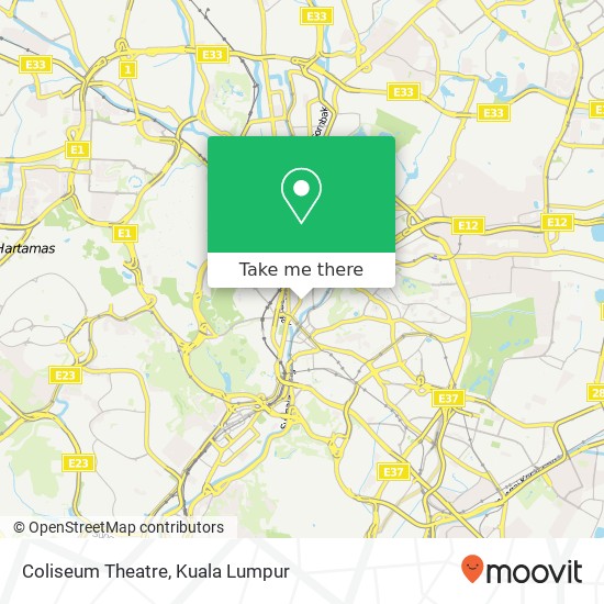Coliseum Theatre map