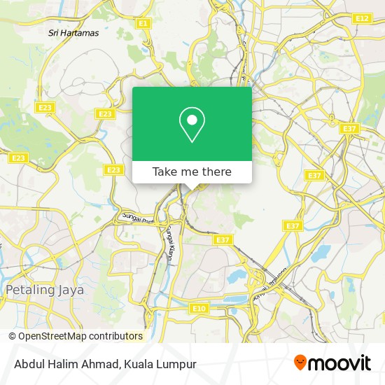 Abdul Halim Ahmad map