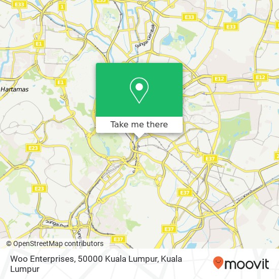 Woo Enterprises, 50000 Kuala Lumpur map
