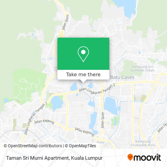 Peta Taman Sri Murni Apartment