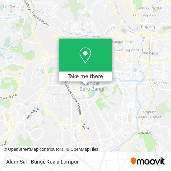 Alam Sari, Bangi map