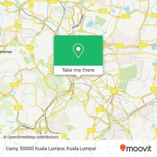 Camy, 50000 Kuala Lumpur map