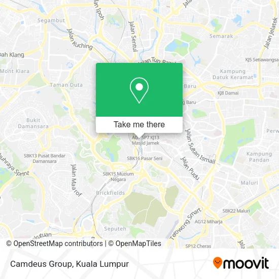 Camdeus Group map