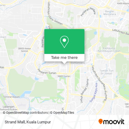 Strand Mall map