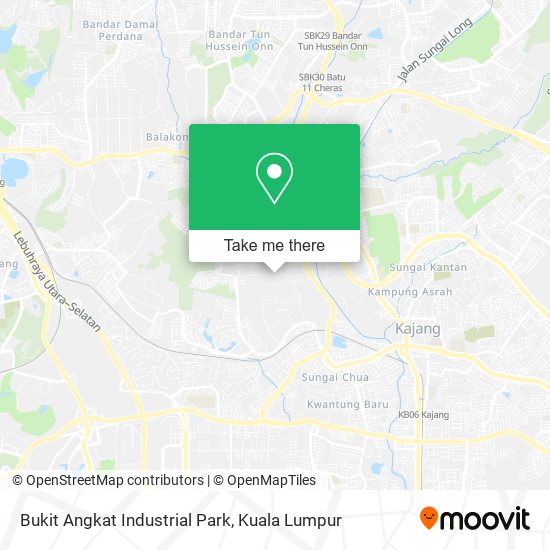 Bukit Angkat Industrial Park map
