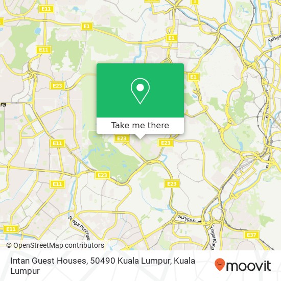 Intan Guest Houses, 50490 Kuala Lumpur map