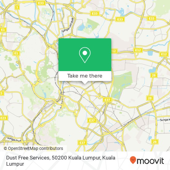 Dust Free Services, 50200 Kuala Lumpur map