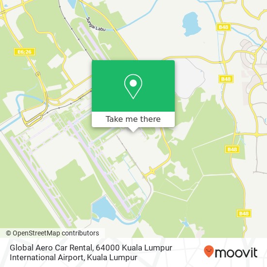 Peta Global Aero Car Rental, 64000 Kuala Lumpur International Airport