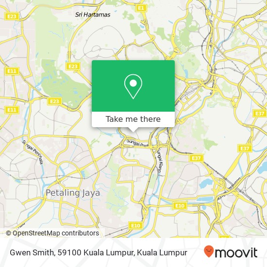 Gwen Smith, 59100 Kuala Lumpur map