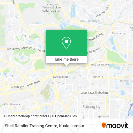Shell Retailer Training Centre map