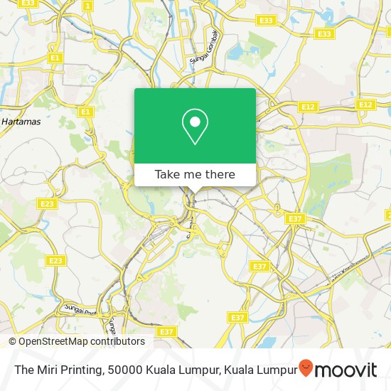 The Miri Printing, 50000 Kuala Lumpur map