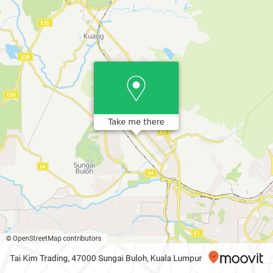 Peta Tai Kim Trading, 47000 Sungai Buloh