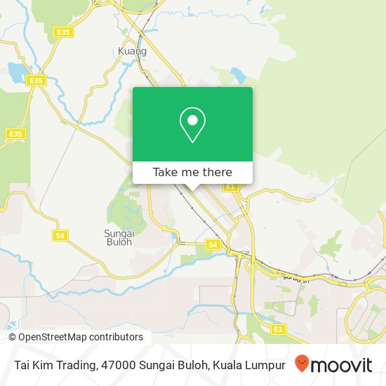 Tai Kim Trading, 47000 Sungai Buloh map