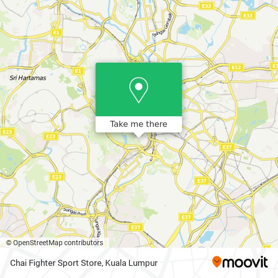 Chai Fighter Sport Store map