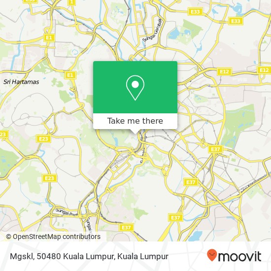 Peta Mgskl, 50480 Kuala Lumpur