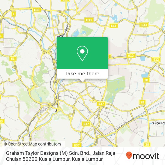 Graham Taylor Designs (M) Sdn. Bhd., Jalan Raja Chulan 50200 Kuala Lumpur map