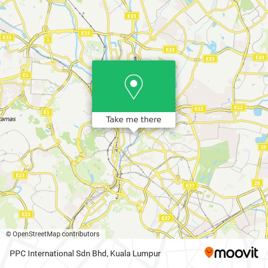 PPC International Sdn Bhd map