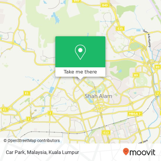 Peta Car Park, Malaysia