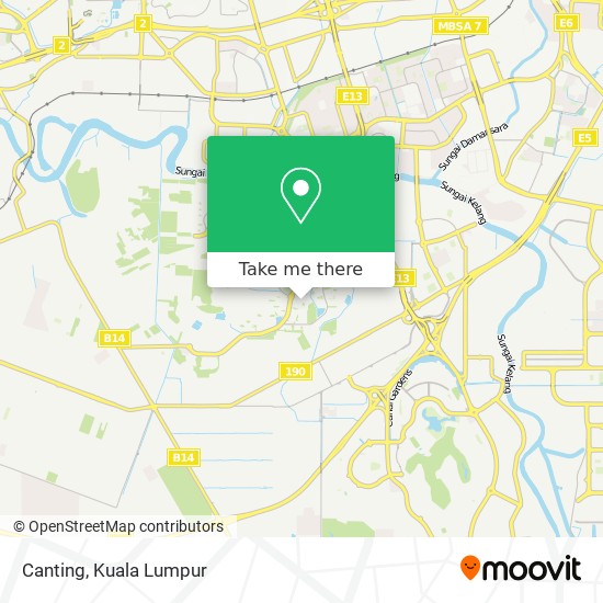 Canting map