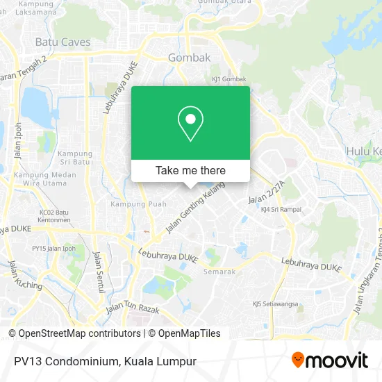 PV13 Condominium map