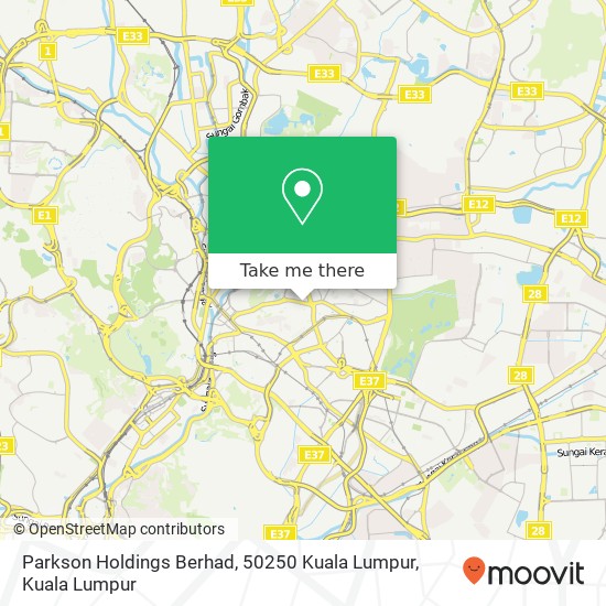 Peta Parkson Holdings Berhad, 50250 Kuala Lumpur