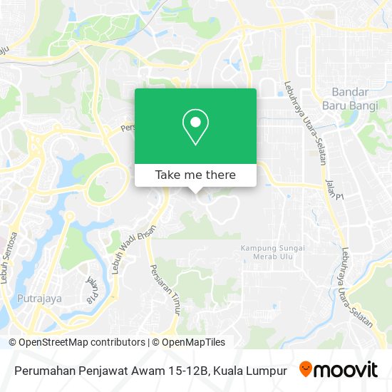 Perumahan Penjawat Awam 15-12B map