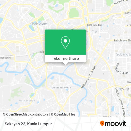 Seksyen 23 map